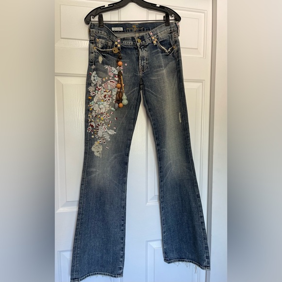 Vintage Y2K RARE ZacPosen + 7 For All Mankind collaboration - Picture 10 of 15